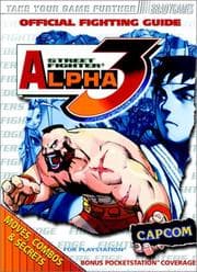 Tapa de Street Fighter Alpha 3 Official Strategy Guide