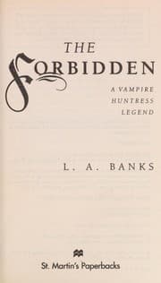 Tapa de The forbidden