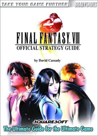 Tapa de Final Fantasy VIII Official Strategy Guide