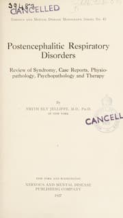 Tapa de Postencephalitic respiratory disorders