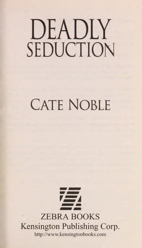 Tapa de Deadly seduction