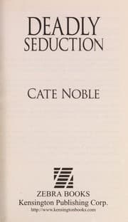 Tapa de Deadly seduction