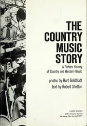 Tapa de The country music story