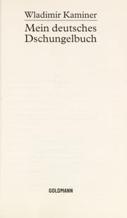 Tapa de Mein deutsches Dschungelbuch