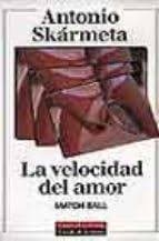 Tapa de La velocidad del amor