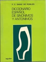 Tapa de Diccionario espanol de sinonimos y antonimos - 8. ed.