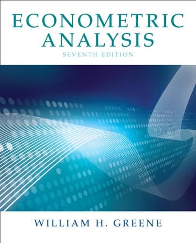 Tapa de Econometric analysis - 7. ed. international edition