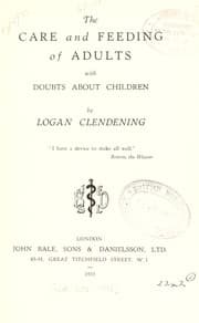 Tapa de The care and feeding of adults, with, Doubts about children