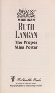 Tapa de The proper Miss Porter