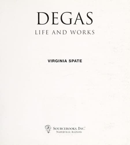 Tapa de Degas