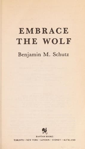 Tapa de Embrace the Wolf