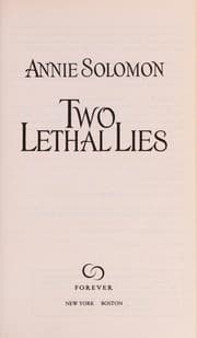 Tapa de Two lethal lies