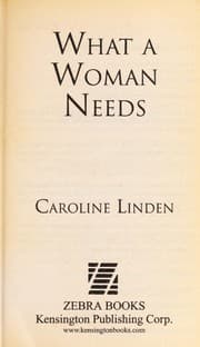 Tapa de What a woman needs