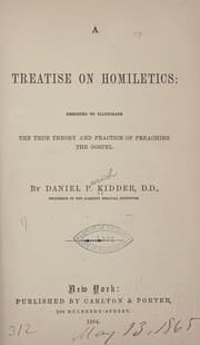 Tapa de A treatise on homiletics: designed to illustrate the true theory and practice of preaching the gospel