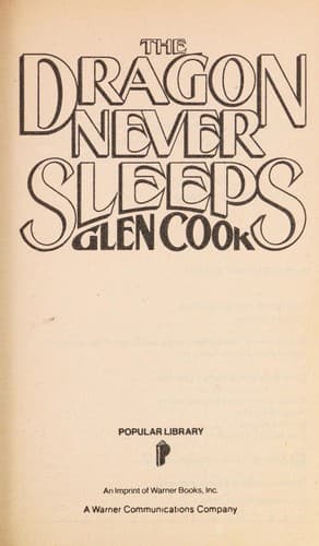 Tapa de Dragon Never Sleeps