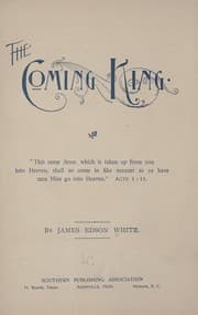 Tapa de The coming King ...