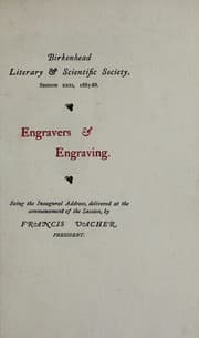 Tapa de Engravers & engraving
