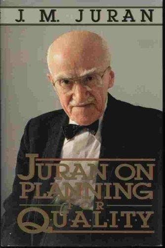 Tapa de Juran on planning for quality