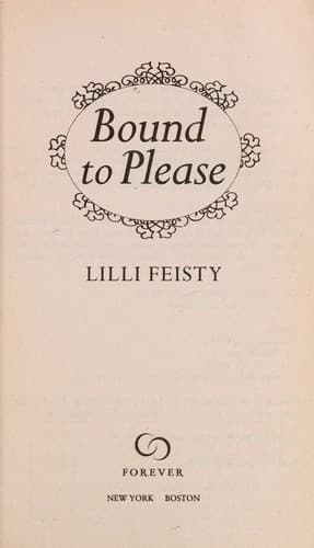 Tapa de Bound to please