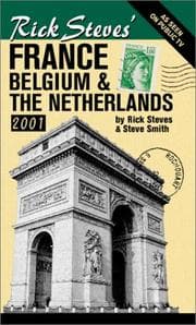 Tapa de Rick Steves' France, Belgium & the Netherlands, 2001