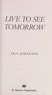 Tapa de Live to see tomorrow