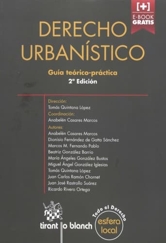 Tapa de Derecho urbanístico
