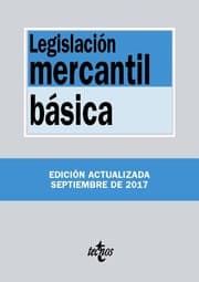 Tapa de Legislación mercantil básica