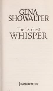 Tapa de The darkest whisper