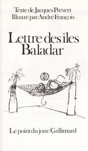 Tapa de Lettre des îles Baladar