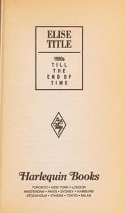 Tapa de Till the end of time