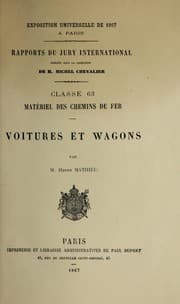 Tapa de Voitures et wagons