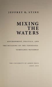 Tapa de Mixing the waters