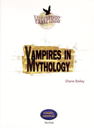 Tapa de Vampires in mythology