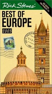 Tapa de Rick Steves' Best of Europe 2003