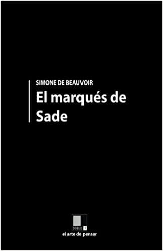 Tapa de El Marqués de Sade - 1. edición