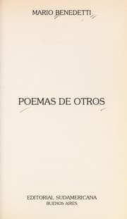 Tapa de Poemas de Otros