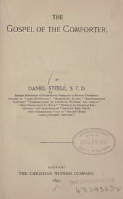 Tapa de The gospel of the Comforter