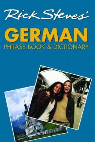 Tapa de Rick Steves' German Phrase Book and Dictionary