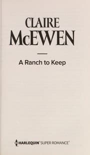 Tapa de A Ranch to Keep