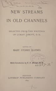 Tapa de New streams in old channels