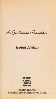 Tapa de A Gentleman's Daughter