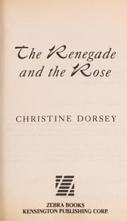 Tapa de The renegade and the rose