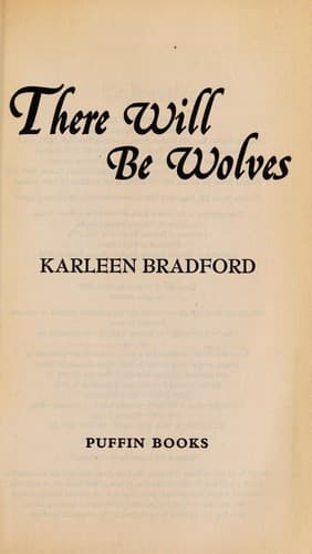Tapa de There will be wolves