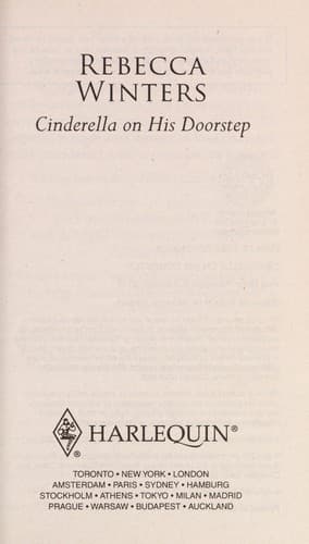 Tapa de Cinderella on his doorstep