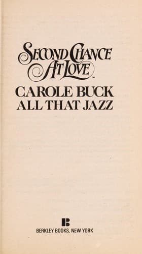 Tapa de All That Jazz