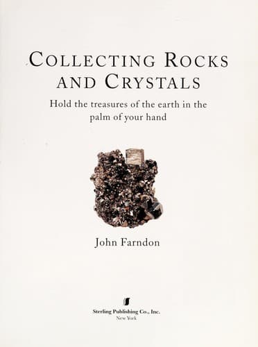 Tapa de Collecting rock & crystals