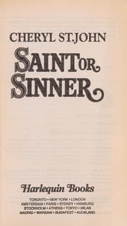 Tapa de Saint Or Sinner