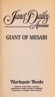 Tapa de Giant of Mesabi
