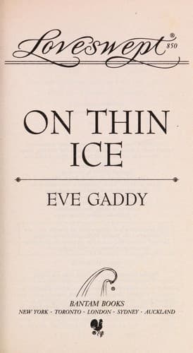 Tapa de On thin ice