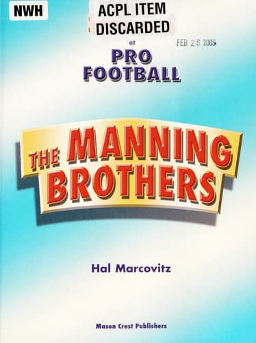 Tapa de The Manning brothers